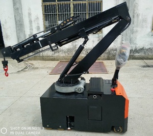 All-electric 360 . rotary <b>crane</b> for narrow lane passage, mobile telescopic rotary single-arm <b>crane</b> - Product Image 4