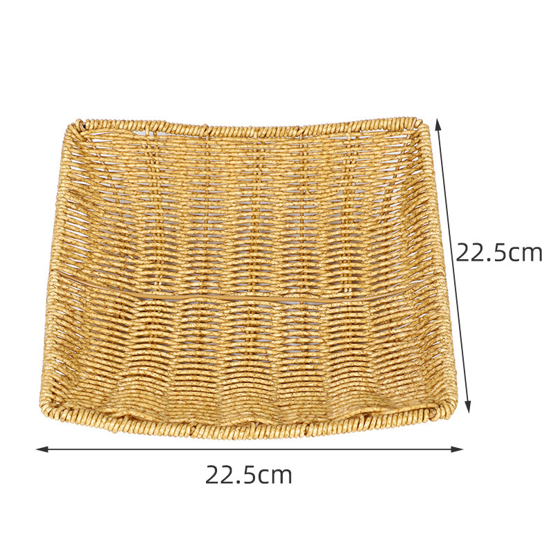 Square light color 22*22*4.5cm