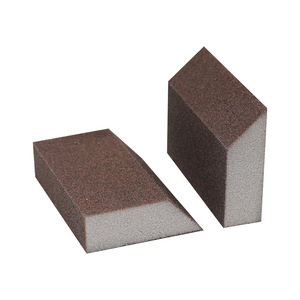 sell woodworking metal polishing trapezoidal sponge sand block