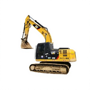 Excavatrice sur chenilles hydraulique d'occasion de haute qualité Catt 320D, 20 tonnes, machine de construction CATT 320D d'occasion en vente - Product Image 1