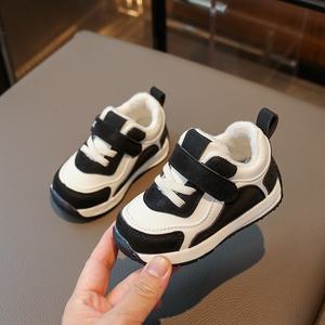 Zapatillas Deportivas para Niños, Zapatos Casuales para Niños, Zapatillas Gruesas de Moda para Niñas, Suela Gruesa, con Cordones, Cómodas, Afelpadas, Cálidas - Product Image 3