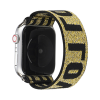 Bracelet en Nylon pour montre Apple Watch, sport, boucle, élastique, intelligent, 7 6 5 38 40 41 42 44 45 Mm, pour femmes et hommes