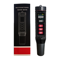 Professional 7 In1 PH Tester 0.05 High Accuracy TDS EC Salt Temp ORP S.G Meter with Backlit LCD for Wine Brewing Aquarium Pool