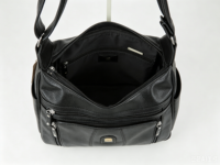 Sac à main pour femme, pochette de créateur tendance en PU, fermeture ouverte, doublure en polyester, sac fourre-tout souple de style vintage médiéval