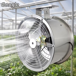 <span class=keywords><strong>Ventilateur</strong></span> mural oscillant électrique industriel en métal 220V 50Hz, puissant, 400mm-600mm - Product Image 1
