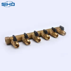 Brass Water Manifold Customized Design Many Ways Brass Valve Manifold For Water With High Quality