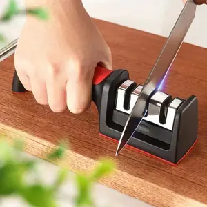 New Multi-functional Three-stage Knife Sharpening For Household Quick Sharpening Tool Sharpening Stone