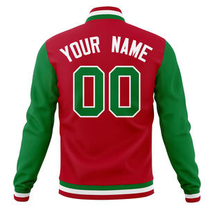 Veste bomber en toile décontractée unisexe pour l'hiver, coupe ample, couleurs et motifs personnalisés - Product Image 3