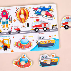 Giocattoli Montessori educativi per bambini in legno, - Product Image 6