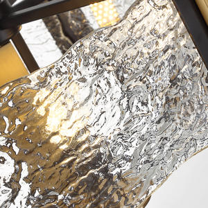 Lámpara colgante de cristal negro para restaurante, Bar, lámpara colgante nórdica para isla de cocina - Product Image 4