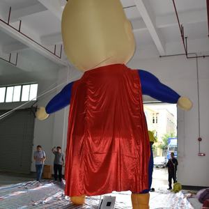 KeepFuns - Mascota Inflable Gigante de <span class=keywords><strong>Superman</strong></span> Bebé |   Personaje de Dibujos Animados Personalizado para Desfiles y Promociones - Product Image 5