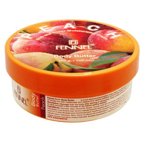 Manteca Corporal 200 G. BY FENNEL Protección de la Barrera Cutánea, Cuidado Corporal Premium, Crema Rica y Súper Hidratante con Aroma a Melocotón - Product Image 2