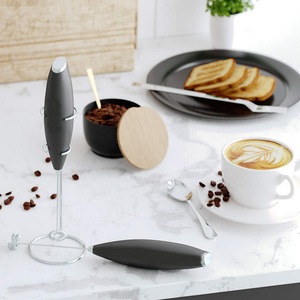 <span class=keywords><strong>Mousseur</strong></span> à <span class=keywords><strong>lait</strong></span> portatif automatique en acier inoxydable, écologique, à piles, pour café et boissons - Product Image 2