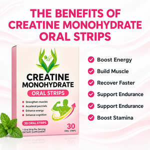 Bandes orales de créatine monohydrate directement de l'usine avec L-Taurine pour augmenter la force musculaire, en poudre, à dissolution rapide - Product Image 5