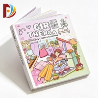 Papel de Colorear Interactivo para Niños, Impresión Offset, Laminación con Película Decorativa, Encuadernación Perfecta A5, Colorido y Reutilizable, Venta al Por Mayor 2026