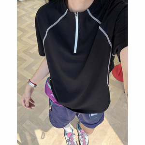 Camiseta de Hombre de Manga Corta, Transpirable, de Poliéster, Diseño Liso Estilo Japonés Dsquared, Nueva Colección Verano 2026, Precio Sugerido de Venta 58 - Product Image 2