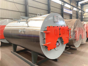 หม้อต้มน้ำร้อนแบบใช้ความดันน้ำมันและก๊าซ ขนาด 0.7, 1.4, 2.1, 1.8 เมกะวัตต์ ใช้สำหรับทำความร้อนในโรงเรียน โรงแรม และโรงเรือน - Product Image 5