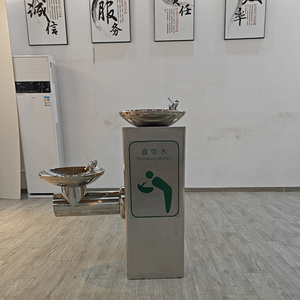 <span class=keywords><strong>Fontaine</strong></span> à eau froide publique extérieure à 2 becs, station d'eau potable directe, boîtier en acier inoxydable, alimentation électrique, <span class=keywords><strong>5L</strong></span>, eau froide - Product Image 6