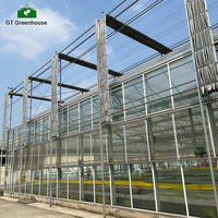 Serres solaires passives de luxe, matériaux de filet d'ombrage, serres en verre, designs victoriens