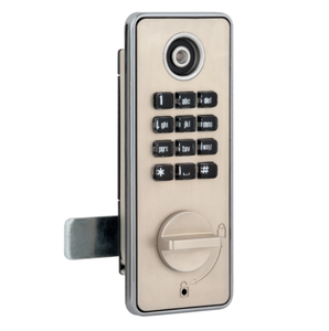 Serrure <span class=keywords><strong>de</strong></span> porte <span class=keywords><strong>de</strong></span> sécurité au style épuré, personnalisable, qui vaut le coup d'être achetée, avec 2 piles AAA <span class=keywords><strong>de</strong></span> 1,5 V, pour armoire électronique - Product Image 1