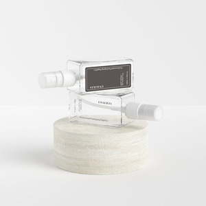 100ml rõ ràng PETG vuông chai-3.38oz sương phun chai nhựa cho nước hoa tùy chỉnh cosmeticpackaging - Product Image 5