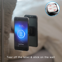Support magnétique universel Lock Go en ABS pour voiture et bureau avec design rotatif multifonctionnel pour appareils de 4 à 7 pouces