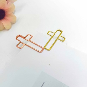 IStapromo <b>Gifts</b> Ready to Ship Christian Office Accessories Crucifix Bible Paperclips Metal Paper Clamps <b>Bookmark</b> <b>Gifts</b> - Product Image 4