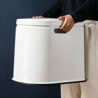 Chaise de toilette pliable portable avec accoudoirs, seau mobile anti-odeur pour la maison, le camping et les voyages – Vente en gros usine