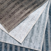 Rideaux en lin pour plafonds hauts, tissu blanc et beige, respirants, neutres, pour salon, chambre et fenêtre