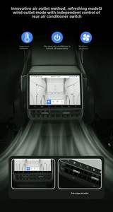 Pantalla trasera de 8,66 pulgadas para Tesla Model 3 2017-2023 para Model <span class=keywords><strong>Y</strong></span> 2019-2024 4G + 64G Soporte de pantalla de entretenimiento trasero - Product Image 4