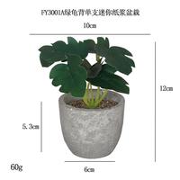Plastique Transparent Faux Bonsaï Petit Mini Faux Cactus Plantes Succulentes En Pot Plante Artificielle En Pots