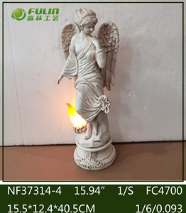 Bénédiction ange gardien Statue grand jardin résine fleur planteur avec Design occidental peint Kit <span class=keywords><strong>pour</strong></span> l'extérieur <span class=keywords><strong>plante</strong></span> verte utilisation - Product Image 3