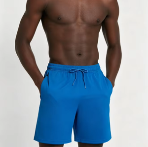 <span class=keywords><strong>Pantaloncini</strong></span> Sportivi da Uomo di Alta Qualità ad Asciugatura Rapida con Due Tasche Laterali con Zip, Antirughe, Comodi e Vestibilità Ampia - Product Image 1