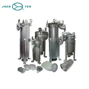 Chemical food grade stainless steel bag filter for industry juice water filtration housing Pressure vessel