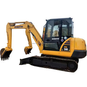 Excavadora sobre orugas japonesa Komatsu de segunda mano, excelente en stock, máquina usada de alta calidad asequible a la venta - Product Image 1