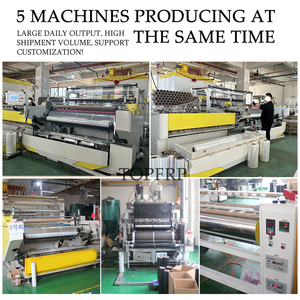 Machine d'emballage portative industrielle de film étirable avec service de découpe Rouleau de film rétractable étanche à l'humidité en PP/PE - Product Image 5