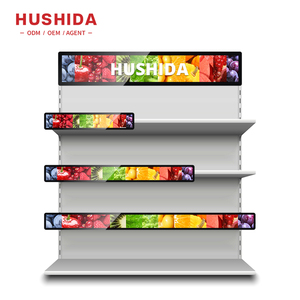 Hushida 19.5 24 28.1 inch Kệ cạnh màn hình hiển thị LED siêu thị màn hình quảng cáo kéo dài thanh <span class=keywords><strong>LCD</strong></span> hiển thị - Product Image 2