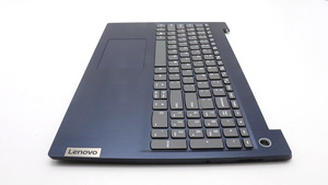 For Lenovo IdeaPad 3 15ADA05 <b>Laptop</b> Top <b>Cover</b> Palmrest with Keyboard and Touchpad Blue 5CB1D01998 - Product Image 5