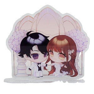 Ciondoli acrilici stampati personalizzati portachiavi in peluche Jordan portachiavi personaggi dei cartoni animati portachiavi accessori regali - Product Image 4