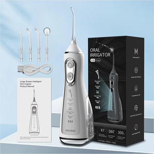 Hydropulseur dentaire portable étanche pour blanchiment des dents, jet d'eau dentaire 300ML, nettoyeur de dents - Product Image 5