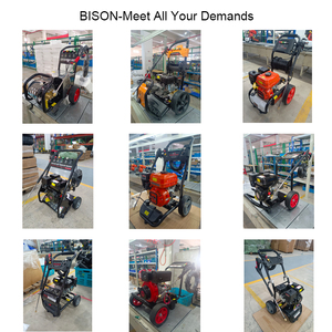 Hidrolavadora de Alta Presión Diésel Bison de 250 Bar y 3600 Psi <span class=keywords><strong>para</strong></span> Limpieza de Pisos, Jardines y Piscinas - Product Image 2