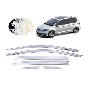 Déflecteurs de fenêtre de voiture <span class=keywords><strong>pare</strong></span>-pluie <span class=keywords><strong>pare</strong></span>-vent <span class=keywords><strong>pare</strong></span>-pluie porte <span class=keywords><strong>pare</strong></span>-<span class=keywords><strong>soleil</strong></span> pour camions chrome fenêtre visière pour Volkswagen <span class=keywords><strong>TOURAN</strong></span> - Product Image 4