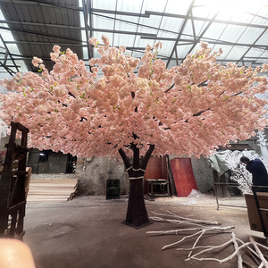 Nouveaux produits, grand arbre artificiel de 3 m de <span class=keywords><strong>hauteur</strong></span> et 5,5 m de largeur, <span class=keywords><strong>cerisier</strong></span> en fleurs, arbre à fleurs <span class=keywords><strong>japonais</strong></span> complet pour l'aménagement paysager décoratif - Product Image 5