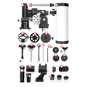 HD High Power Astronomical <strong>Telescope</strong> Professional Refractor Large Diameter <strong>Telescope</strong> 500114EQ