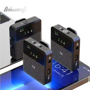 ไมโครโฟนไร้สายแบบหนีบปกเสื้อ 2.4GHz ชาร์จซ้ำได้ ระยะไกล รุ่นมินิ 3 in 1 รุ่น SX31 S7 SX8 สำหรับโทรศัพท์ คอมพิวเตอร์ กล้อง - Product Image 4