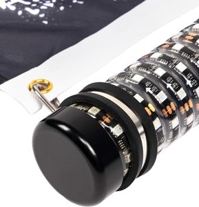 Luz de base única en espiral de 2 y 3 pies con control remoto RF, soporte de aluminio de alta resistencia compatible con jaulas de 18 a 2 pulgadas para Can-Am <span class=keywords><strong>Maverick</strong></span> X3 - Product Image 4