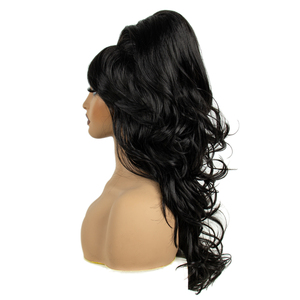 Parrucca sintetica nera Amy stile Winehouse parrucca Costume in fibra di alta qualità stile 60 alveare parrucche per donna - Product Image 2