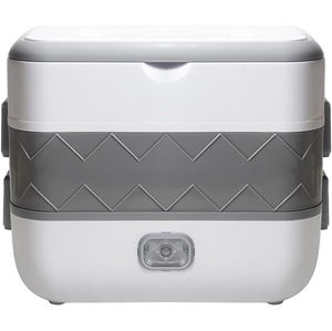 Boîte à lunch électrique en acier inoxydable 2,4 L, 350 W, chauffe-plat portable à chauffage rapide, vente en gros, cuisson rapide et maintien au chaud - Product Image 1