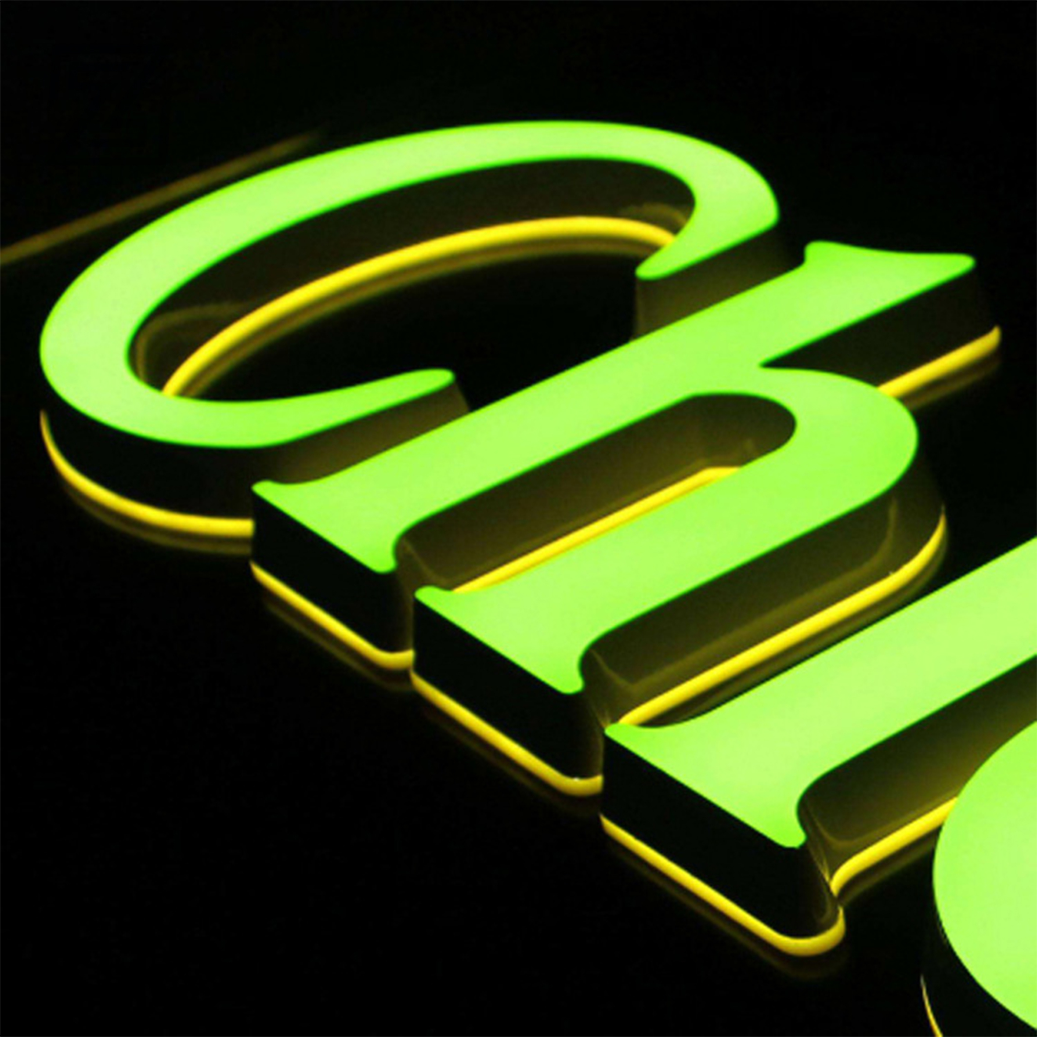 3D LED Illuminated Acrylic and Stainless Steel Channel Letters Sign Outdoor Advertising Electronic Signs