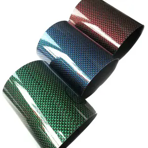 China Manufacturer 3k Twill Colored Carbon Fiber Tube Pipe